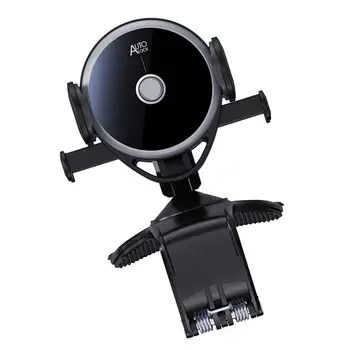 Ayarlanabilir Yay Düğmesi Araba telefon tutucular 360 Stereo Rotasyon Ayna Pano Tutma Standı Yumuşak Taban İle Araba Dikiz Aynası